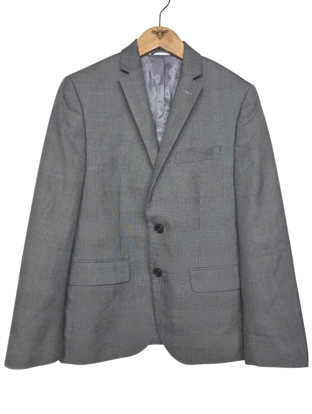 Ralph Lauren Boys' Gray Two-Button Blazer